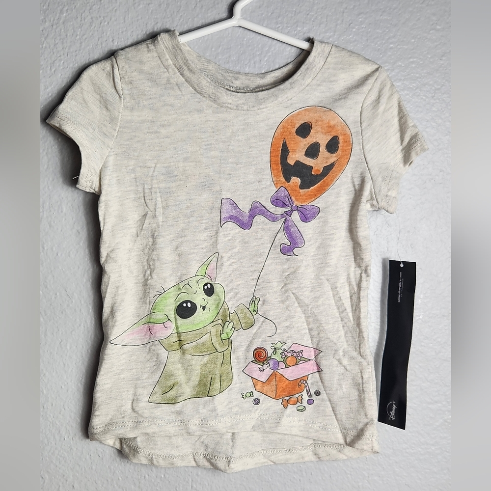 NWT Disney Star Wars Baby Yoda Halloween Shirt